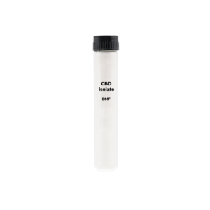 Vial of CBD isolate